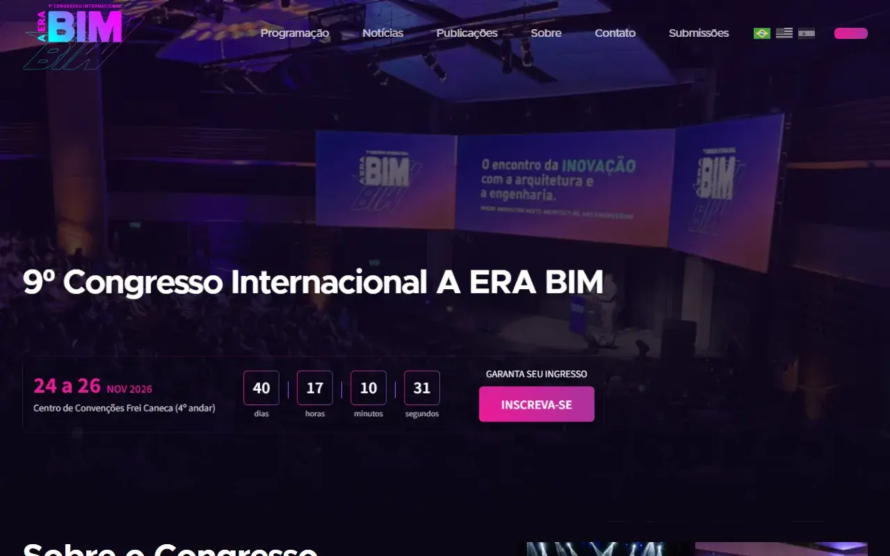 The A ERA BIM 2026 website