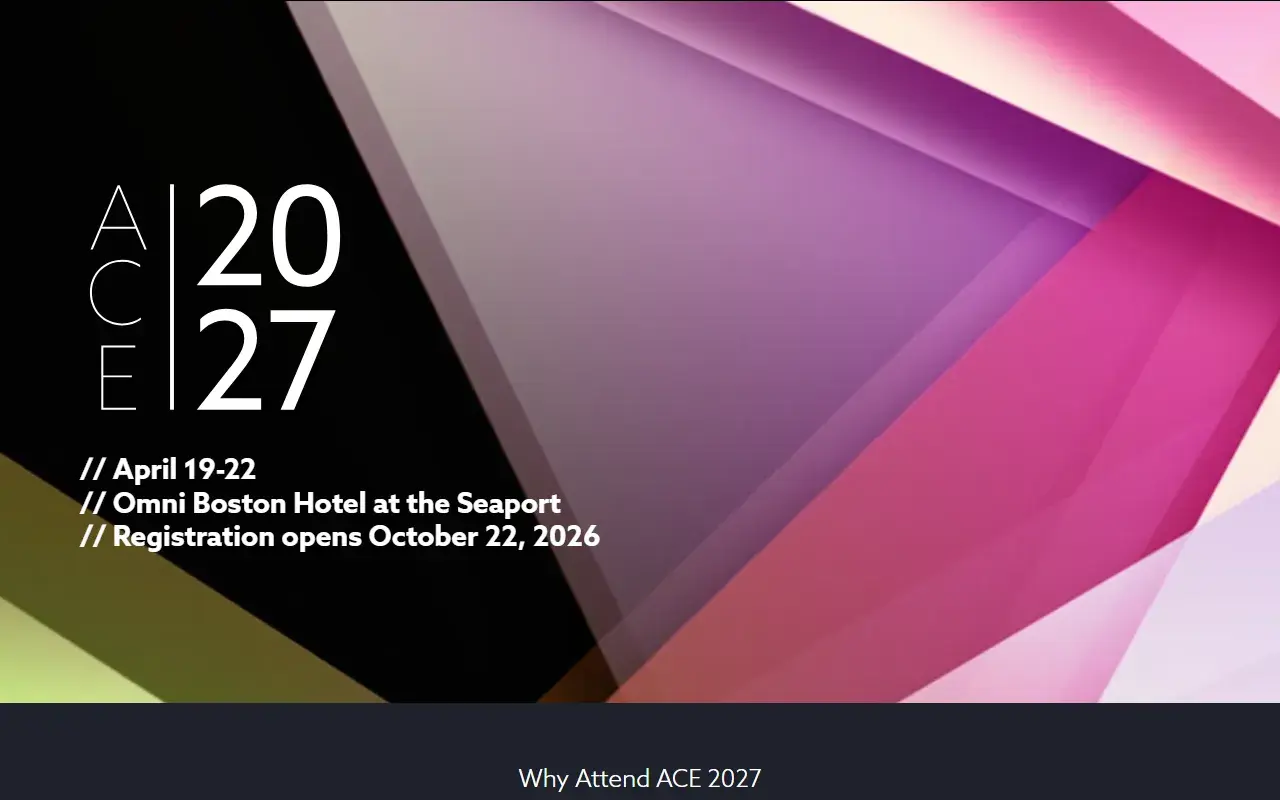 The ARAS ACE Community 2027 website