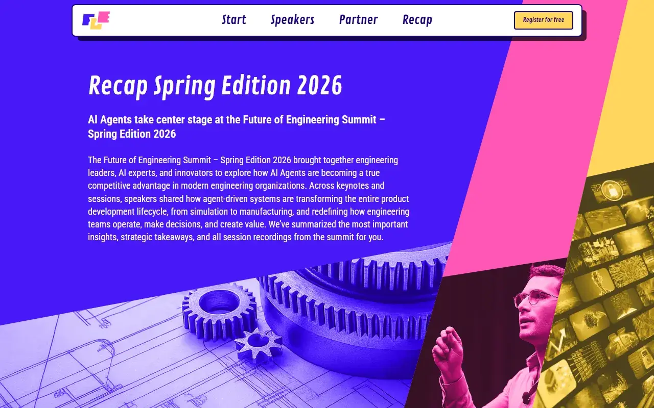 The Future of Engineering Summit (March 2026) website