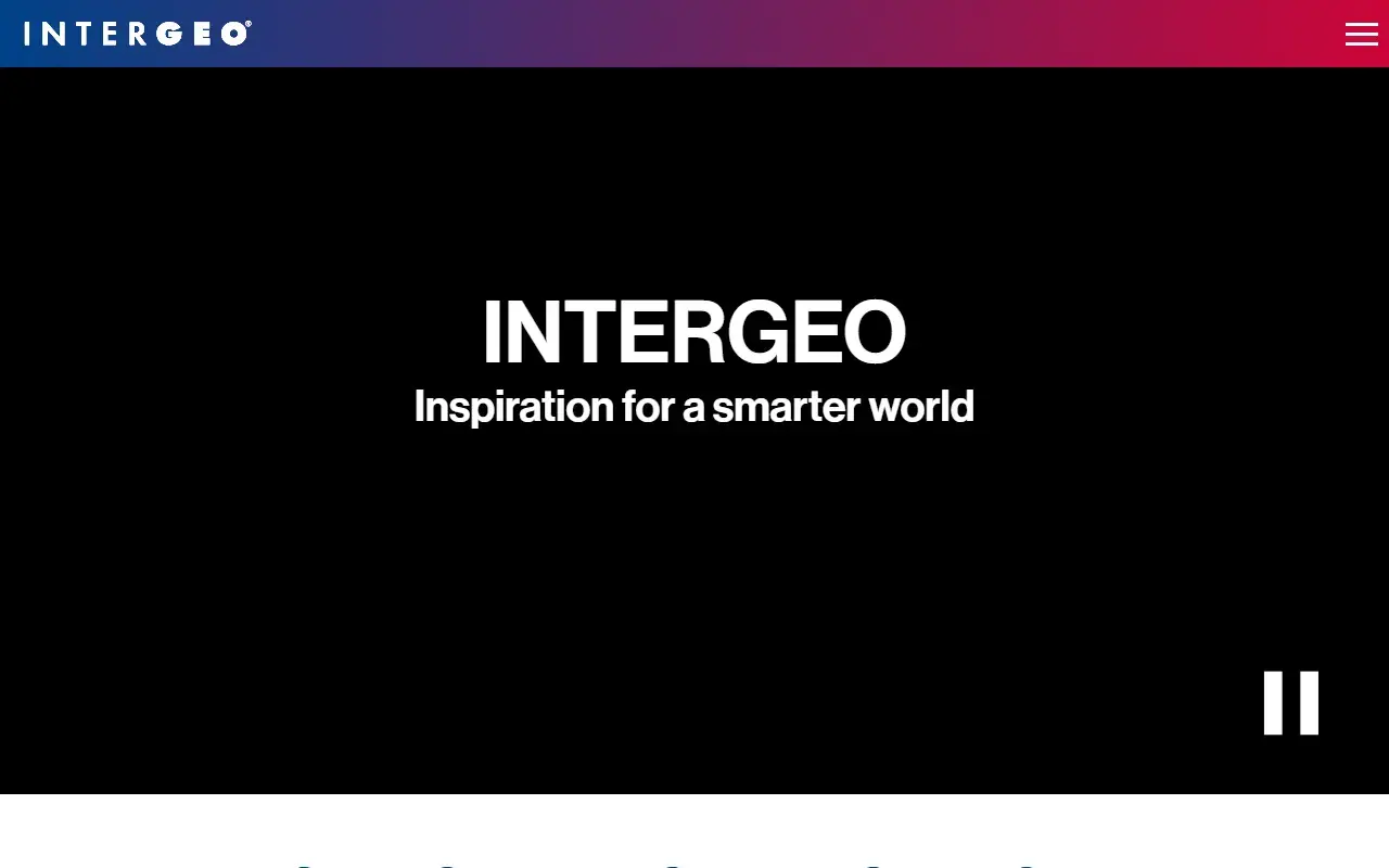 The InterGEO website